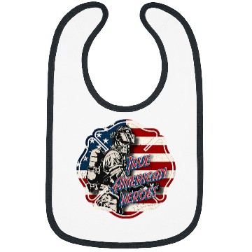 Discover True American Heroes American Flag Fires Dept  Firefighter Bibs
