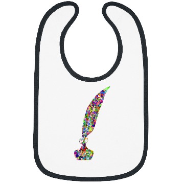 Discover Quill Feather Author Writer 1 Bibs