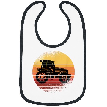Discover Tractors vintages Tractor Retro Sunset Farmer Bibs