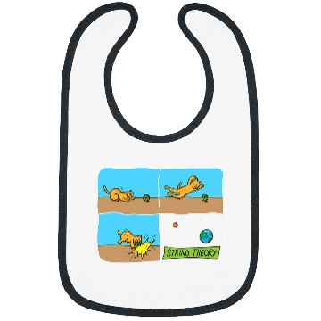 Discover Physics Teacher Physical Science Professor Cat Owner Bibs