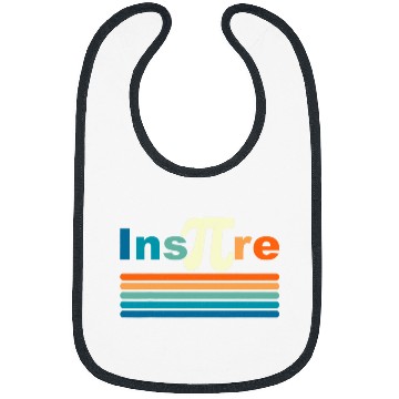 Discover Inspire Pi Day Math Science Teacher Geek Nerd STEM Student Bibs