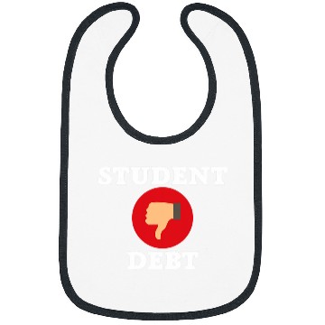 Discover Cancel Student Loans Sticker Education Classic Bibs