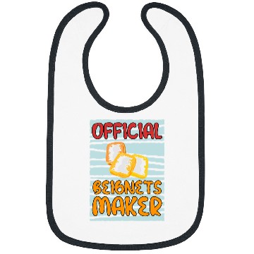 Discover Officially Beignets Maker Cooking Chef Bibs