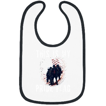 Discover This Is My Pride Flag On Memorial Day Bibs