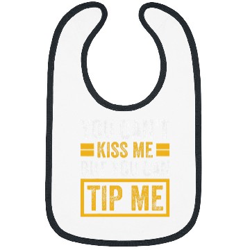 Discover Funny Waitress Bartender Waiter Tips Women Bibs