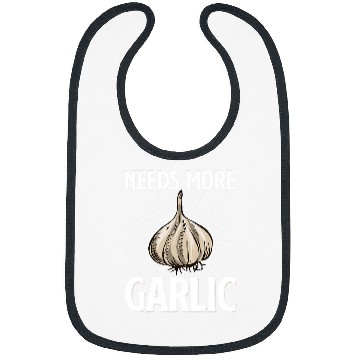 Discover Needs more Garlic 24 Bibs