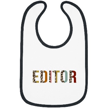 Discover Photo Editor Leopard Print Funny Appreciation Bibs