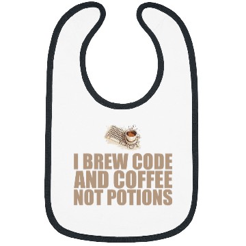 Discover caffeines Coder Software Developer Engineer Coffee Programmer 2 Bibs