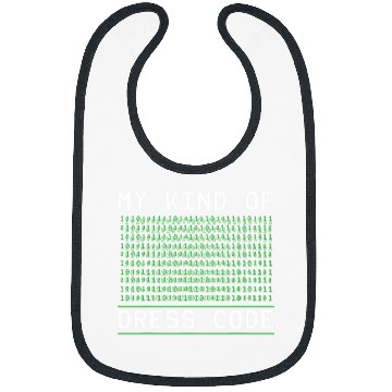 Discover Binary Coding My Kind Of Dress Code Programmer Binary Code Bibs