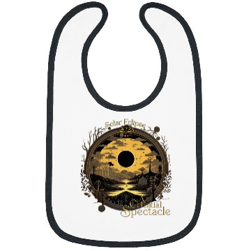 Discover Annular Solar Eclipse Fan Celestial Spectacle Bibs