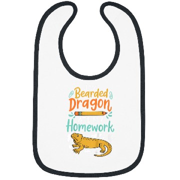Discover Kids Bearded Dragon Student Bibs