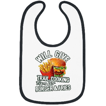 Discover Will Give Trail Cooking Tips For Burger 2Fries 2Camp Chef Bibs
