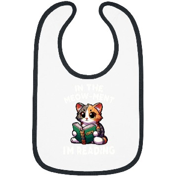 Discover Reading Book Cat For Library Reading Teacher 1 Bibs