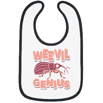 Discover Weevil Genius Bug Expert Entomologist Insect Lover Hunter Bibs