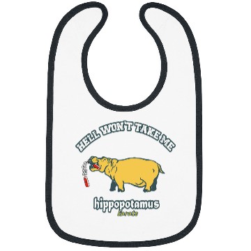 Discover karate hippo hell wont take me Bibs