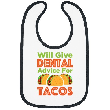 Discover Will Give Dental Advice for Tacos Bibs