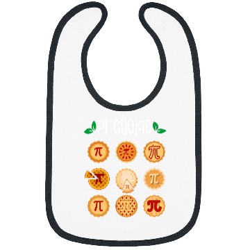 Discover Pi Cookie Different Pie Math Day Mathematics Happy Pi Day Bibs