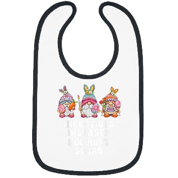 Discover infectious diseases nurses easter gnomes Bibs