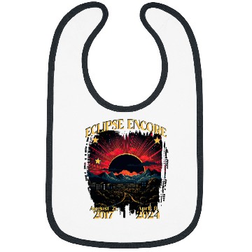 Discover 2024 2017 Eclipse Encore Total Solar Eclipse April 8 Sun Bibs