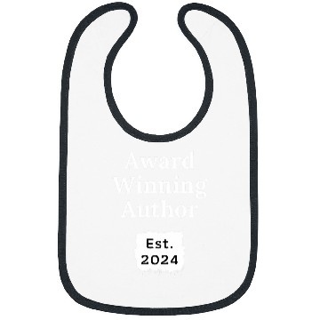Discover Award Winning Author Established 2024 Writer Gift Bibs