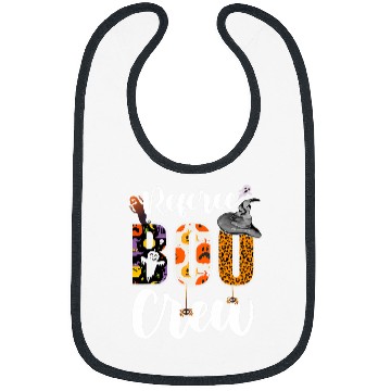 Discover Referee Boo Crew Funny Referee Halloween Matching Bibs