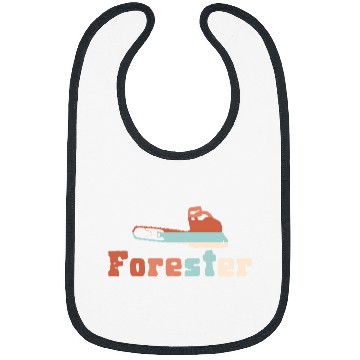 Discover Retro Forester Chainsaw Forest Logging Forestry Bibs
