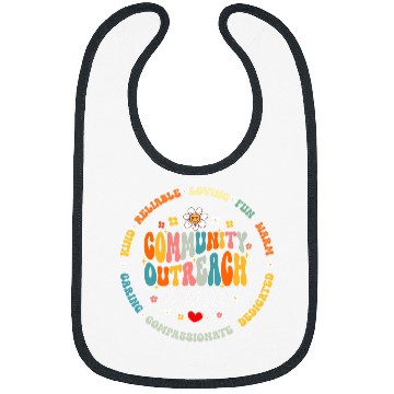 Discover Groovy Community Outreach Worker Back to School 2 Bibs