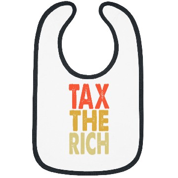 Discover Tax The Rich vintages Retro Cancel Student Debt AOC 8 Bibs
