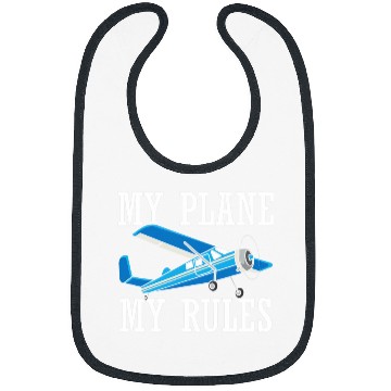 Discover My Plane My Rules Light Aviation Propeller RC Airplane Pilot Bibs