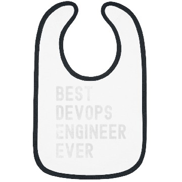Discover bests DevOps Engineer Ever funny computer science coding dev Bibs
