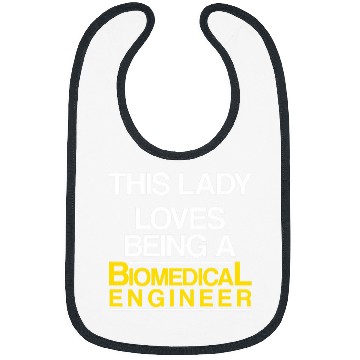 Discover Biomedicals Engineer Lady Funny Engineering Bibs