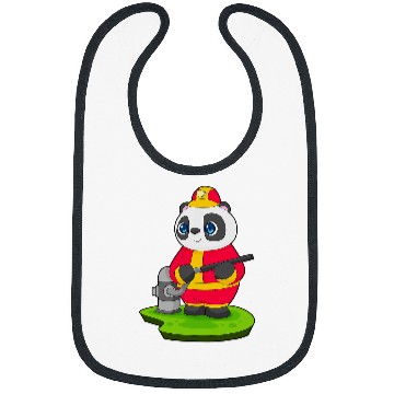 Discover Panda Firefighter Fires hose Fires department Bibs
