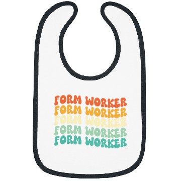 Discover Groovy Form Worker Job Title Bibs