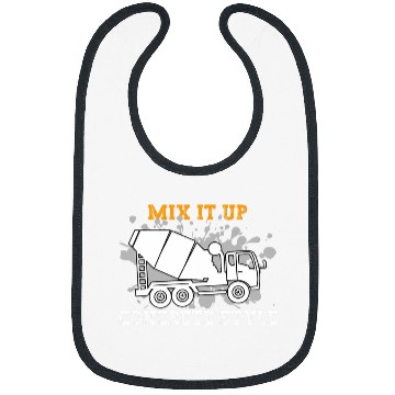 Discover Construction Batching Mix It Concrete Mixer Truck Driver Bibs