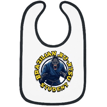 Discover BJJ BRAZILIAN JIUJITSU STUDENT Bibs