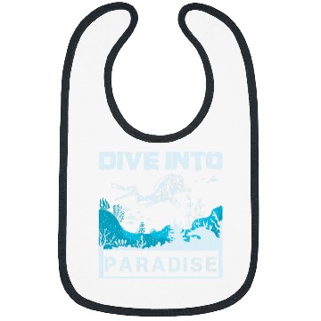 Discover Dive into Paradise Bibs