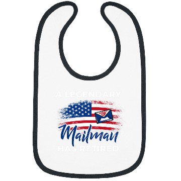 Discover A Legendary Mailman Has Retired Postal Worker Retirement Bibs