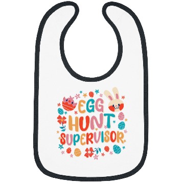 Discover Egg Hunt Supervisor Easter Day Bibs