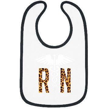 Discover RN Registered nurses Leopard Nursing Student Bibs
