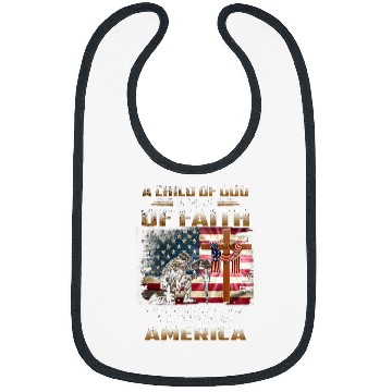 Discover A Child Of God A Man Of Faith A Warrior Of Christ Veteran Bibs