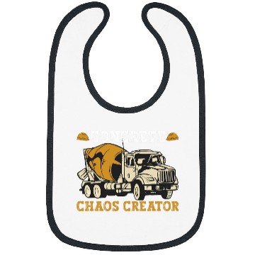 Discover Concrete Mixer Truck Driver Chaos Creator Construction Bibs