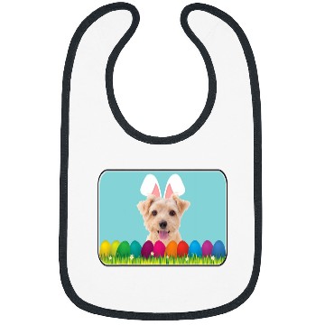 Discover Norfolk Terrier w Bunny Ears Bibs