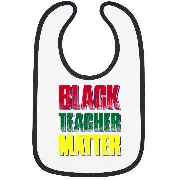 Discover Black Teacher Matter Bibs