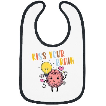 Discover Your Cute Brain Teacher Appreciation Back To School Bibs