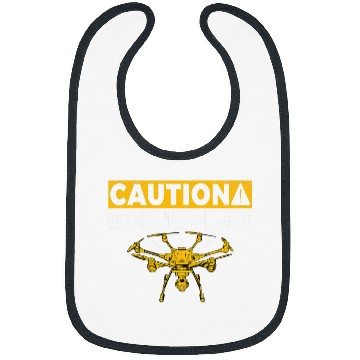 Discover Caution Drone Pilot Bibs