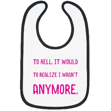 Discover Funny nurses Nursing Student 2 Bibs