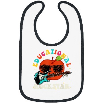 Discover Educational Rockstars Teacher Squad Back To School Bibs