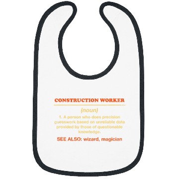 Discover Construction Worker Definition Funny Foreman Humor Mason 2 Bibs
