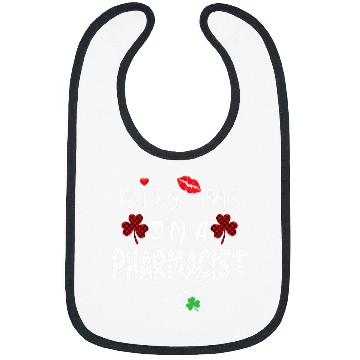 Discover Me Im A Pharmacist Shamrock St Patricks Bibs