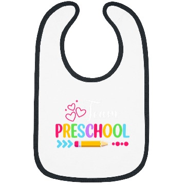 Discover Team Preschool Teacher Student Funny Back To School Bibs